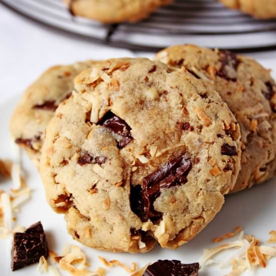 Toasted Coconut and Dark Chocolate