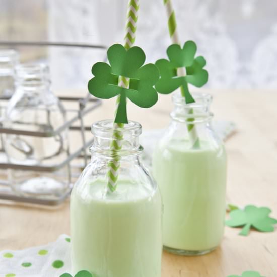 Healthy Shamrock Shake