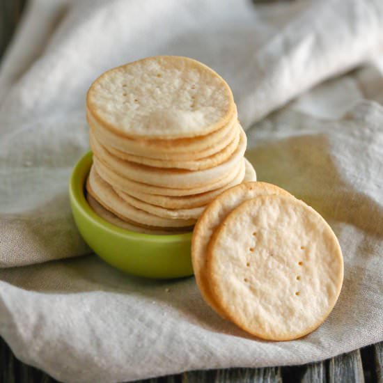 Grain Free Saltine Crackers