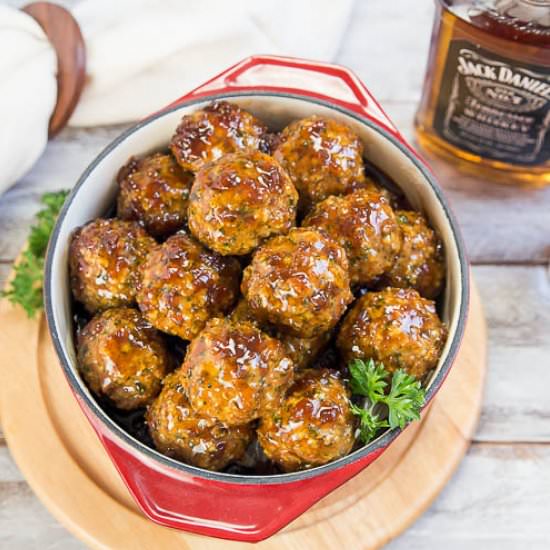 Jack Daniels Chicken Meatballs