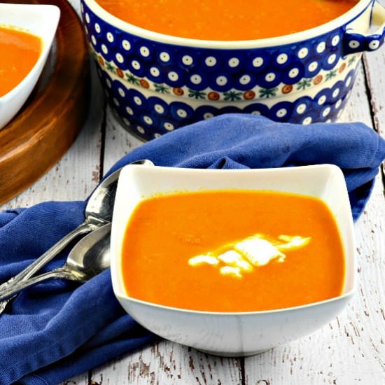 Moroccan Carrot Soup
