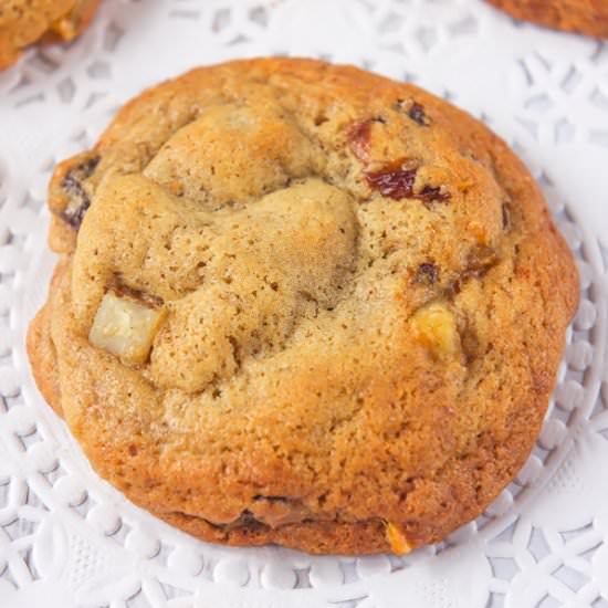 Hot Cross Bun Cookies