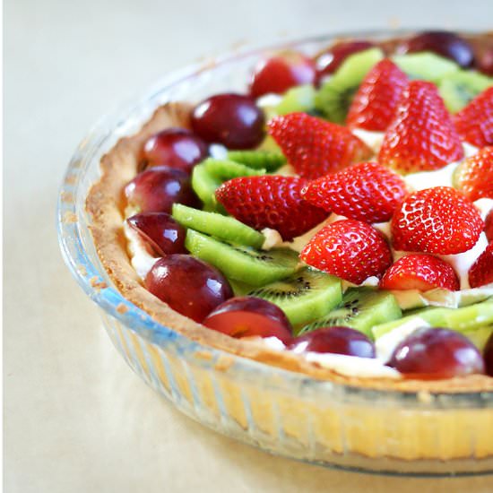 Tart with Fruits
