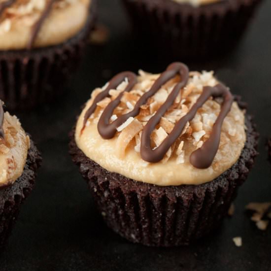 Gluten Free Peanut Butter Brownies