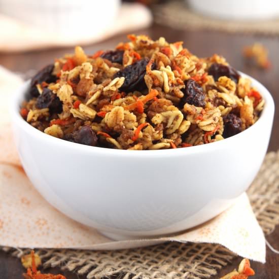 Carrot Cake Granola