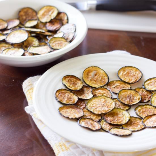 Salt & Vinegar Zucchini Chips