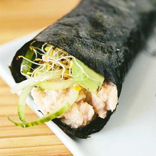 Cucumber Avocado Rolls