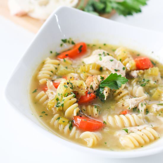Homestyle Chicken Noodle Soup