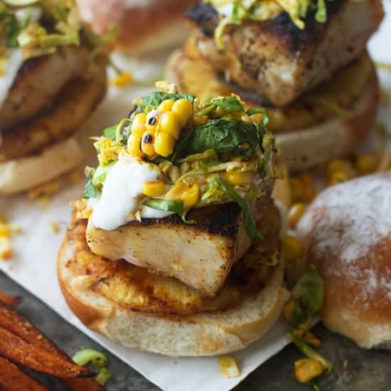 Mahi Mahi Sliders