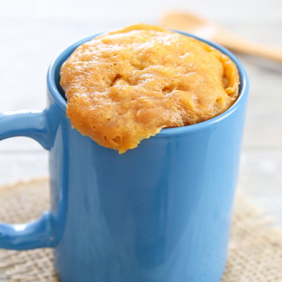 Flourless Peanut Butter Mug Cake