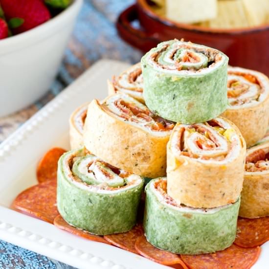 Italian Pepperoni Rollups