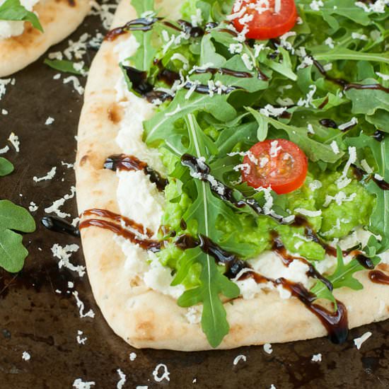 Fresh Flatbread Pea-zza