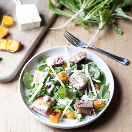 Reuben Crouton Salad