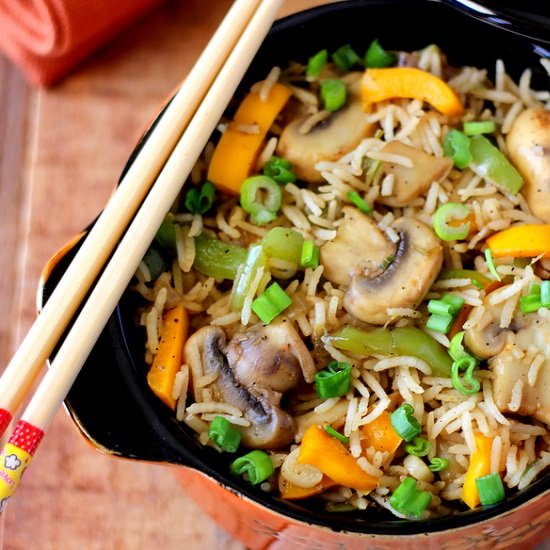 Mushroom Fried Rice
