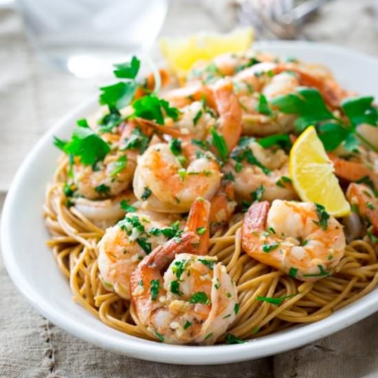20 Minute Shrimp in Garlic Sauce