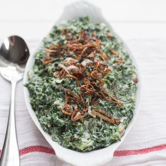 Steakhouse Creamed Spinach