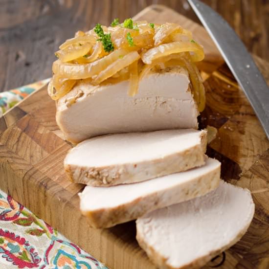 Crock Pot Pork Tenderloin & Onions