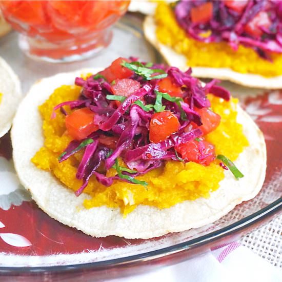 Butternut Squash Tacos