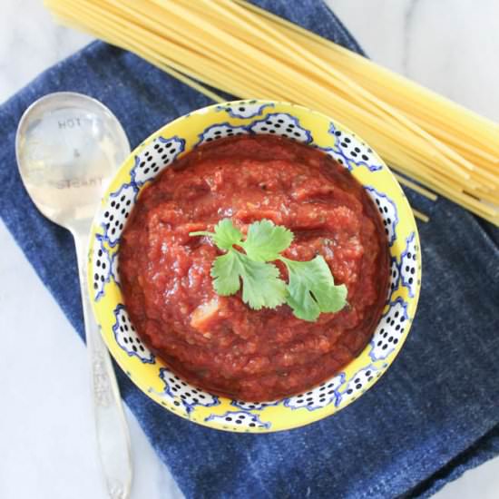 Veggie-Packed Marinara Sauce