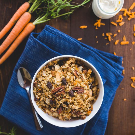 Carrot Cake Granola