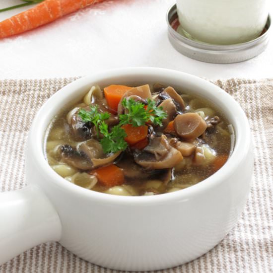 Homemade Mushroom Soup