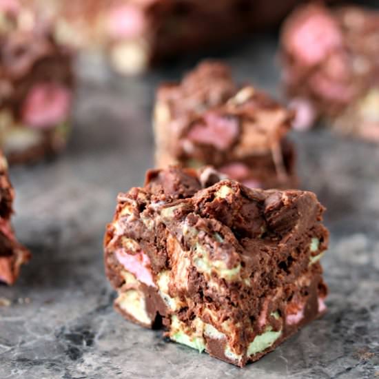 Chocolate Marshmallow Bars
