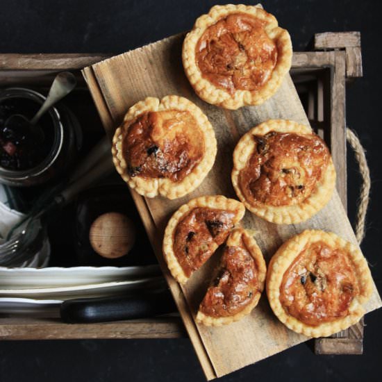 Pancetta, Onion & Gruyère Tartlets