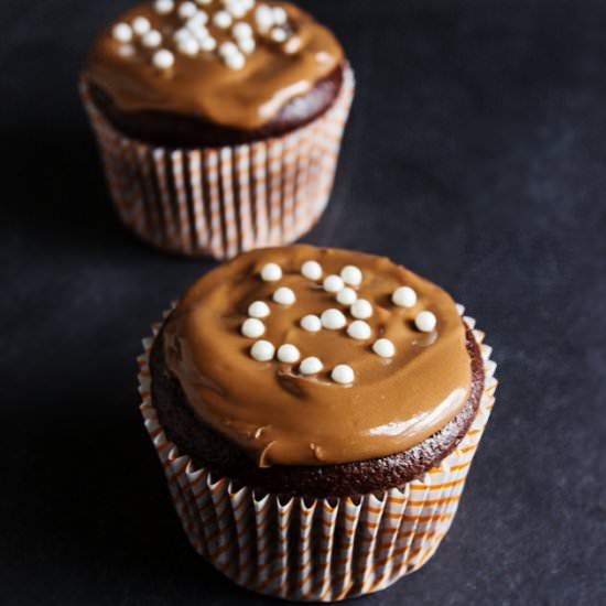 Chocolate Cupcakes for Two