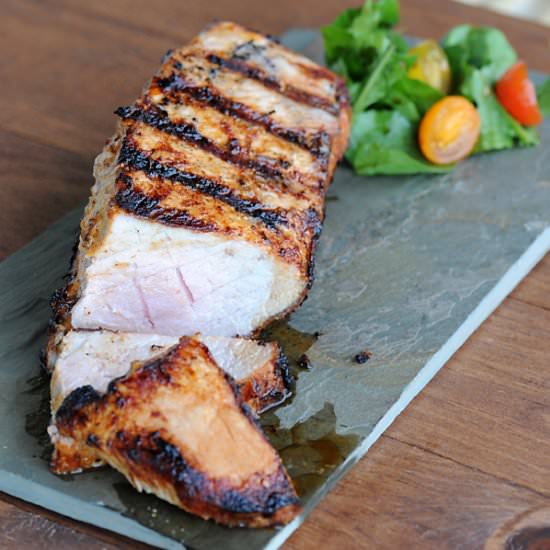 Grilled Zaatar Pork Loin
