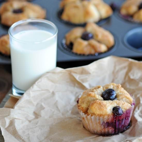 Blueberry Pull-Apart Muffins