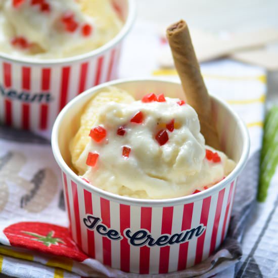Banana Pudding Frozen Yogurt