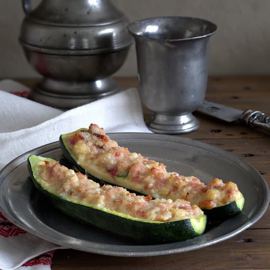 Stuffed Courgettes