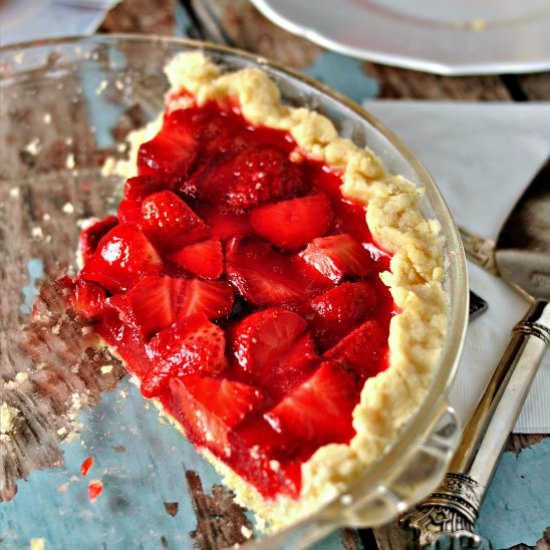 Easy Homemade Strawberry Pie