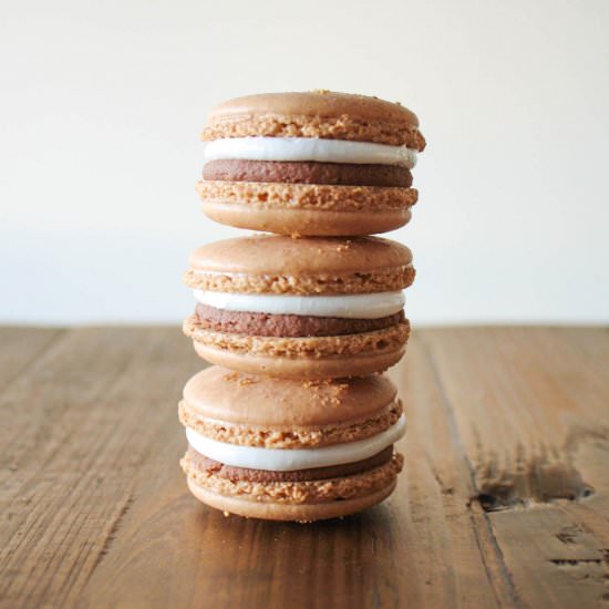 S’mores Macarons