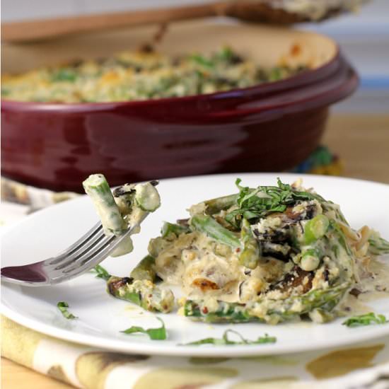 Asparagus Gratin