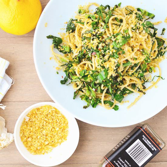 Collard Green Pasta