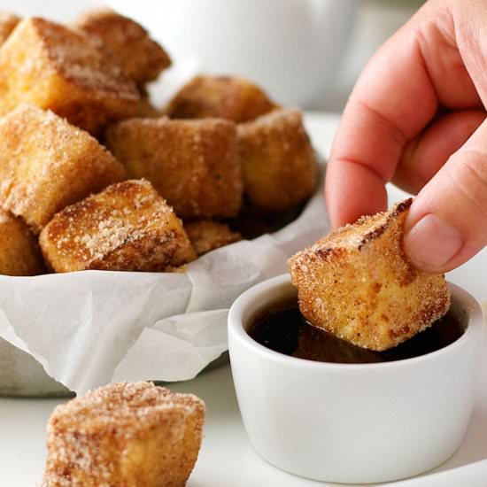 Cinnamon French Toast Bites