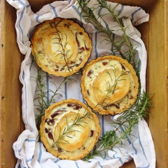 Red Onion & Goat Cheese Tarts