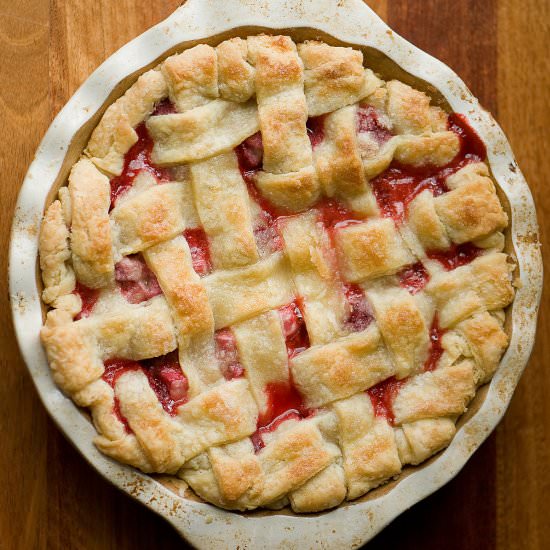 Strawberry Rhubarb Pie