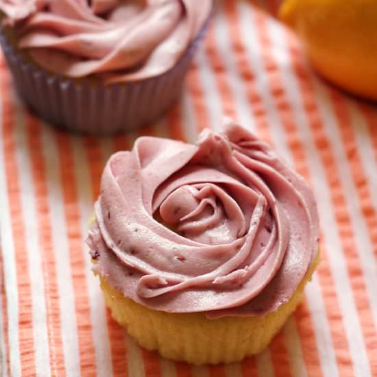 Meyer lemon cupcakes