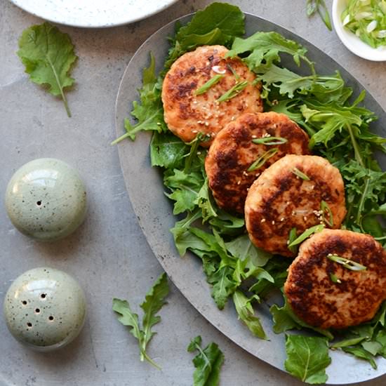 Hoisin Salmon Burgers