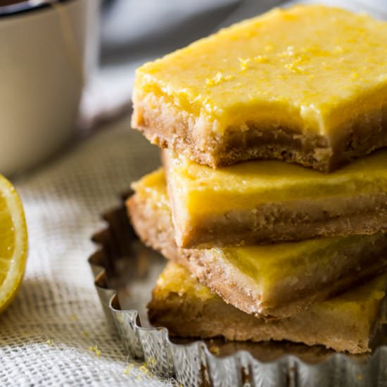 Paleo Lemon Bars