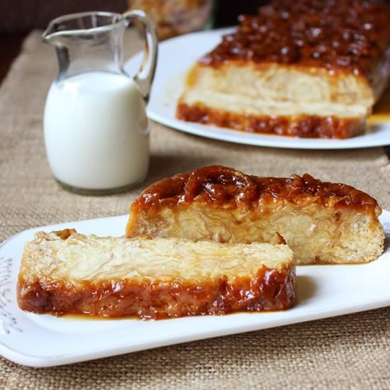 Milk Caramel Phyllo Pie