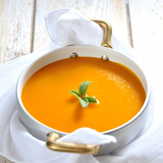 Pumpkin Soup with Potatoes