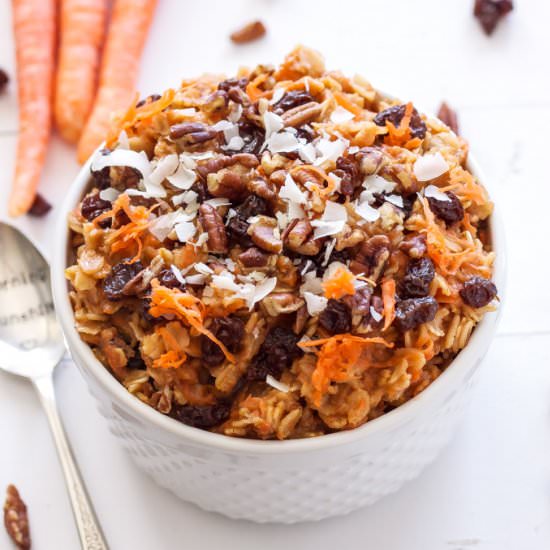 Carrot Cake Oatmeal