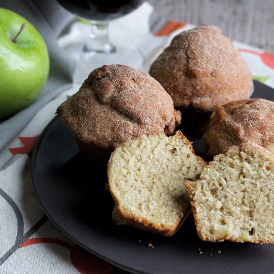 Apple Donut Muffins