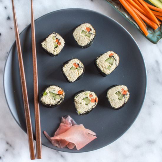 Grain Free Tofu Sushi
