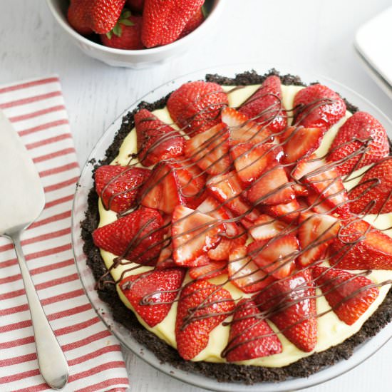 Strawberry Cream Pie