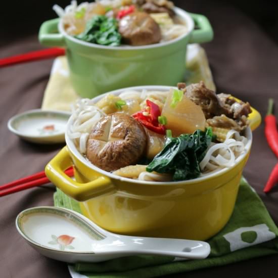 Five Spiced Beef Diakon Noodle Soup