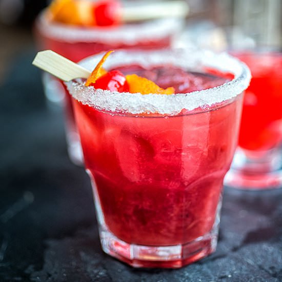 Blood Orange Ritz Old-Fashioned